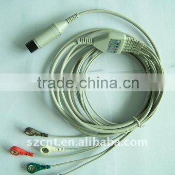 5-pin medical cable ecg cable