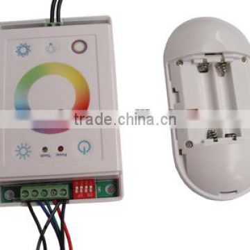 Latest 4 channel Wireless touching RGB LED controller