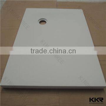 KKR Acrylic stone resin shower trays, artificial stone shower basin