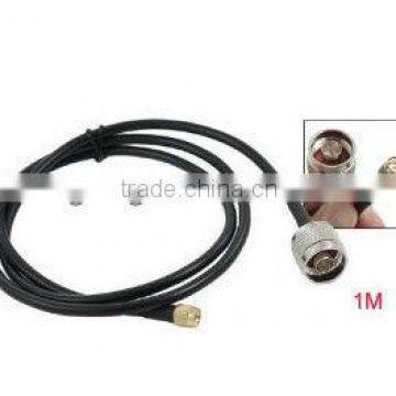 RF cable N male to RP-SMA male antenna pigtail coaxial connector adapter for RG58