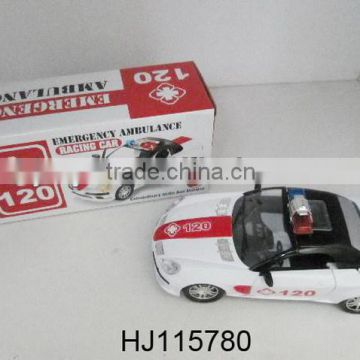 B/O Plastic Toys Flashing Car, Electric Toys Music Police Car