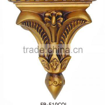 Good price beautiful luxury Polyurethane European style carved decorative building Wholesale corbel