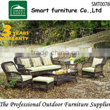 Rattan Dining Setting 4-Piece Outdoor Garden Furniture