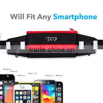 2015 Hot Sale Fitness Hiking Cycling Running Waist Bag Belt Bag for Outdoor Sports