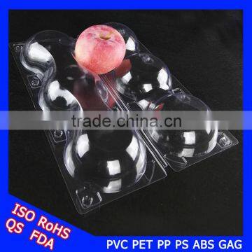 China manufacturer clear color plastic fruit packing boxes