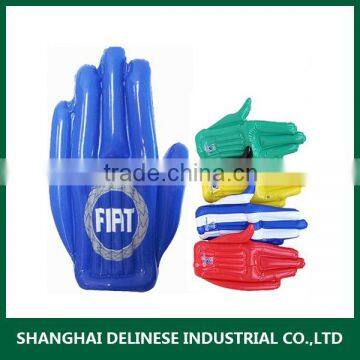 inflatable PVC purple finger hand