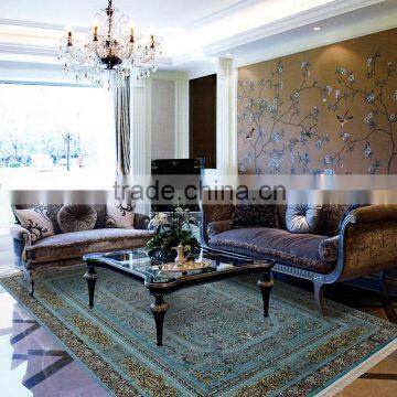 oriental design ceramic carpet tile