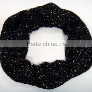 High Quality Chunky Special Yarn Knitted Beanie Hat & Loop Set photo-2