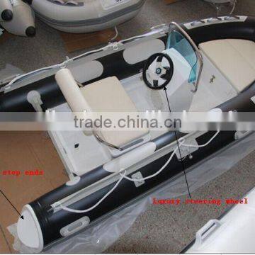 Small Rib Boat Rigid Inflatable Hypalon Boat photo-2