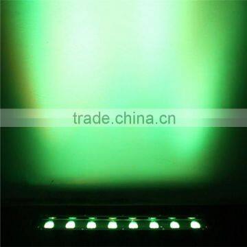 High Quality 8*Tri-3W RGB Battery IR Remote LED Wall Wash Light photo-4