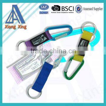 2016 wholesale carabiner hook short lanyard for china