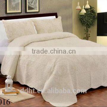 DD8016 Embroidery Quilts / Embroidery Bedspreads / Bedding Sets