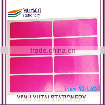 Printing sticker label print