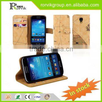 black rock phone case with earphone holder for Samsung Galaxy S4 I9500