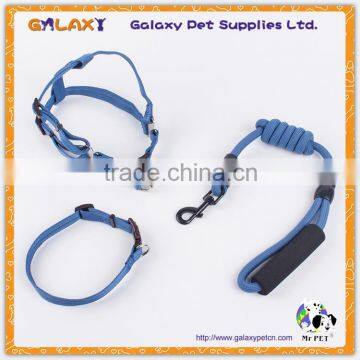 Custom Nylon Adjustable Buckle Dog Collar and Leash, Sell Well Dog Leash