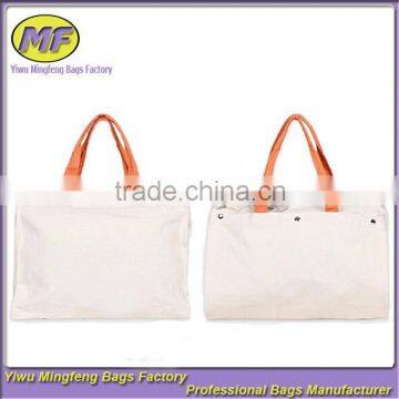 Custom High Quality Fasionable Multifunction White Large Capacity Tote and Shoulder Cotton Yoga Mat Bag Yoga Bag