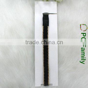 Fashion elastic plain headband