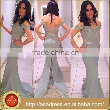 PS-04 2016 New Design See Through Train Special Occasion Prom Dress Mint Color Zuhair Murad Evening Dresses