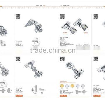 -45 degree special cabinet hardware hinges different types of hinges made in China