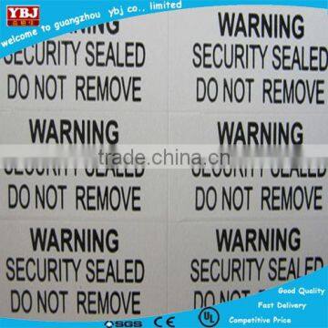 Temperature Resistant Electronic Epuipment Labels and Waterproof Sticker