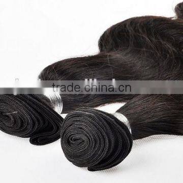 high-quality pure black indian human hair makes deep wave hair extension hair weft