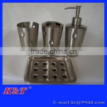 4pcs Modern stainless steel bathroom set