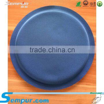 customized design rubber round mouse pad with thickness 20mm