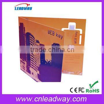 Professional paper usb webkey factory in Shenzhen