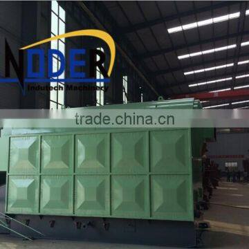 Supply DZL series Biomass/Wood/Coal fired oil burning steam boiler -SINODER