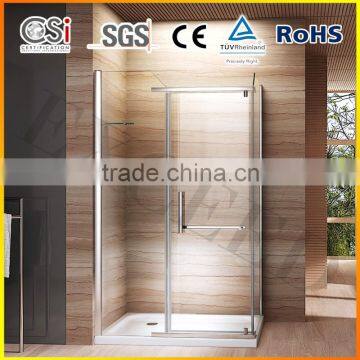 2 Sided Shower Enclosure Easy Clean Glass With Goods Shelf