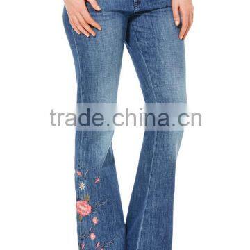 cheap wholesale women's feminine flare jeans