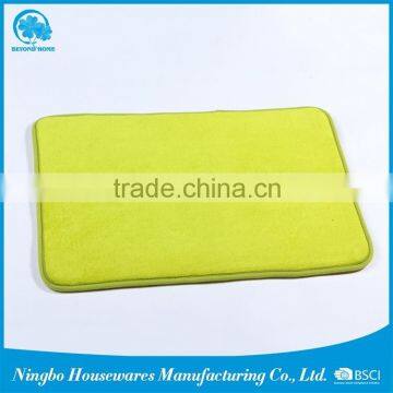 hot sell decorative luxury microfiber memory foam non-slip memory bath mat