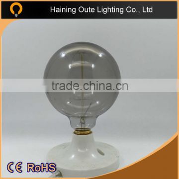 Trending hot products G125 e27 40w 60w edison globe bulb 125mm