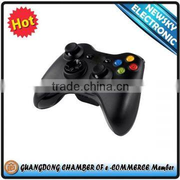 Hot and high quality black for xbox 360 controller wireless