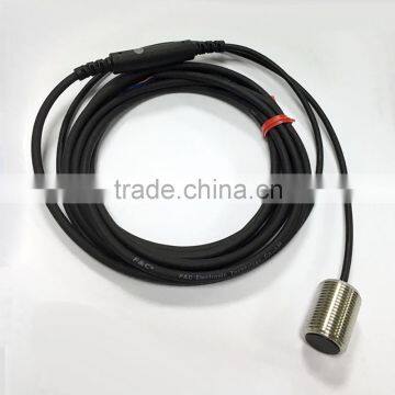 diameter 14 mm NPN PNP 4mm sensing 12-24v proximity sensor switch with in-cable amplifier