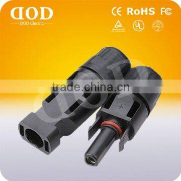 Class 2 safety solar socket MC4 connector for solar system 1 pair y mc4 solar connector