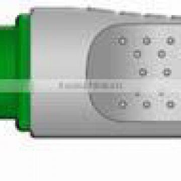 One Piece EKG 12 Lead Cable and Leadwires for Spacelabs EKG Machines Round 17pin photo-2