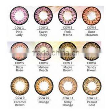 south korea 2016 cosmetics export Colors of the wind eye lens contact lenses beauty