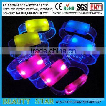 2016 Cheapest party gifts,led party gifts led light up bracelets for event,concert,shows China factory/manufacturer