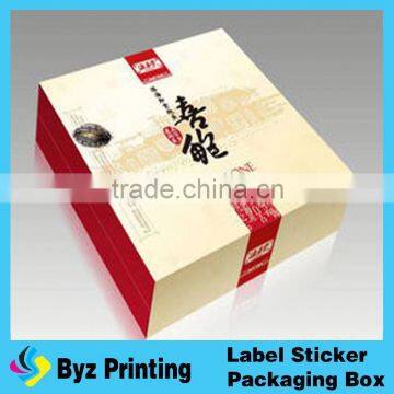 Handmade Custom Design Chocolate Chinese Food Packaging Box