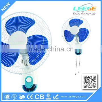 14" 16" 3 speed wall mount oscillating fan