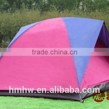2 Person Double Layer Single Door Camping Tent
