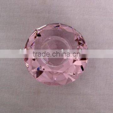 Round Crystal Candler Holder
