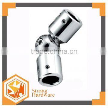 PC-42 Bathroom Glass Door 3 Ways Square Tubing Clip/ Pipe Hinges ,shower Glass Door Stainless Steel Pipe Connector photo-6