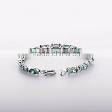 2016 Wholesale Latest Design 925 Silver Lovans Jewelry Stone Bracelet photo-5