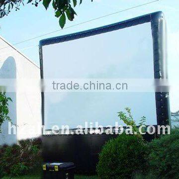 Portable inflatable Movie screen for advertising