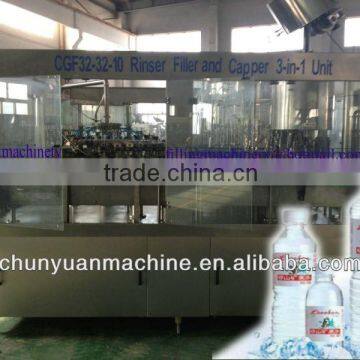 PET bottle filling sealing machine