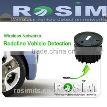 Wireless zigbee vehicle detector for traffic to replace vehicle loop detector same as VNS240 sensys