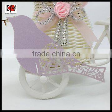Bird Laser Cut Art Paper Party Table Decoration Place Card Wholesale photo-3