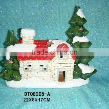 2012 new ceramic christmas house